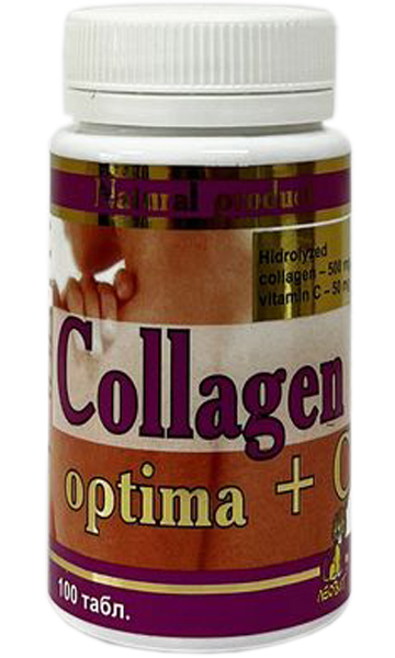 Collagen Optima + C «Коллаген Оптима + C» Леовит Казахстан